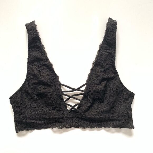 Victorias Secret lace front Strappy lace bralette - Picture 5 of 5
